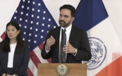 New York City Mayor Zohran Mamdani responds to questions about his office's Nakba Day video during a press conference in the Bronx, 18 May, 2026. (Screenshot)
