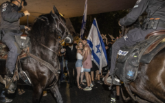 One of the photographs featured, taken during a protest held after the murder of hostages in Rafah (Tomer Appelbaum, Ha'aretz) One of the photographs featured, taken during a protest held after the murder of hostages in Rafah (Tomer Appelbaum, Ha'aretz)