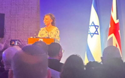 Daniela Grudsky Ekstein addresses Israel 78th anniversary event in London