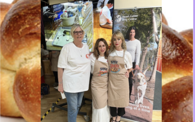 Lisa Marlowe, Shelley Blond and Tracey Lewis Levi at the Bake for Jake event for Israel Guide Dogs Centre