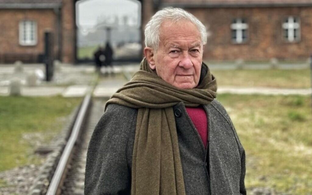 Simon Schama at Auschwitz