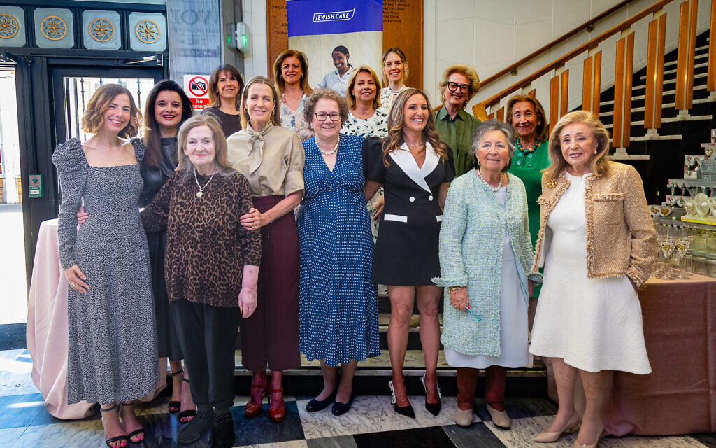 Woman of Distinction Committee with Anne Conway, Glenda Collins, India Hicks, Barnoness Cass. Pic: Yakir Zur