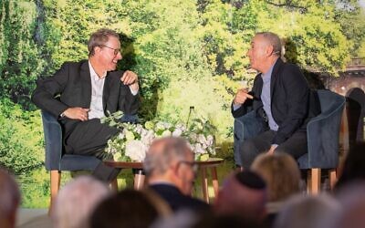 Jonathan Freedland and Sir Nicholas Hytner