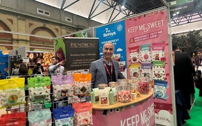 Nissim Nissim exhibited at the show