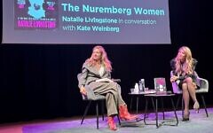 Kate Weinberg and Natalie Livingstone Kate Weinberg and Natalie Livingstone