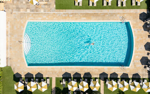 The pool at The Grove