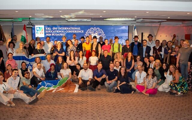Jewish educators and community leaders from 16 countries gathered in Budapest for the KKL-JNF International Educational Conference. Photo: Eszter Mirka Sarkadi