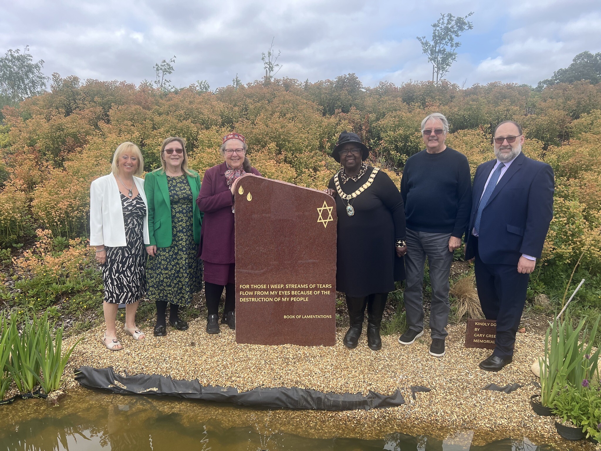 First Holocaust Memorial at a Progressive Judaism cemetery