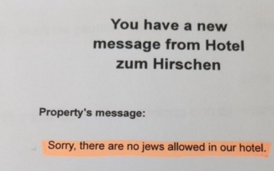 The alleged message, as shared by Talya Lador on social media