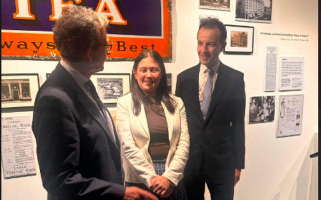 Culture Secretary Lisa Nandy at Jewish Museum launch at JW3