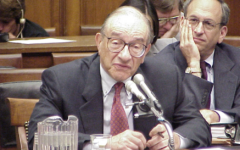 Alan Greenspan testifying before the House Financial Services Committee in 2005 (Creative Commons/US Federal government) Alan Greenspan testifying before the House Financial Services Committee in 2005 (Creative Commons/US Federal government)
