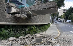 Earthquake damage at the Hebraica Jewish Community Centre in Caracas following the powerful earthquakes that struck Venezuela. Photo Credit: Roberto Mishkin.