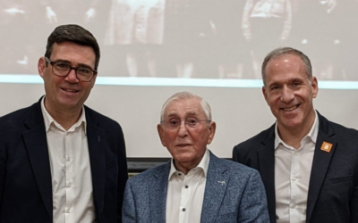 Andy Burnham, Ike Alterman and Raphi Bloom