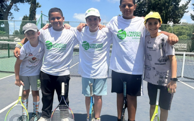 Jewish and Arab Children together at our Club in Moshav Beit Hanannia. Photo Credit: Freddie Krivine Initiative