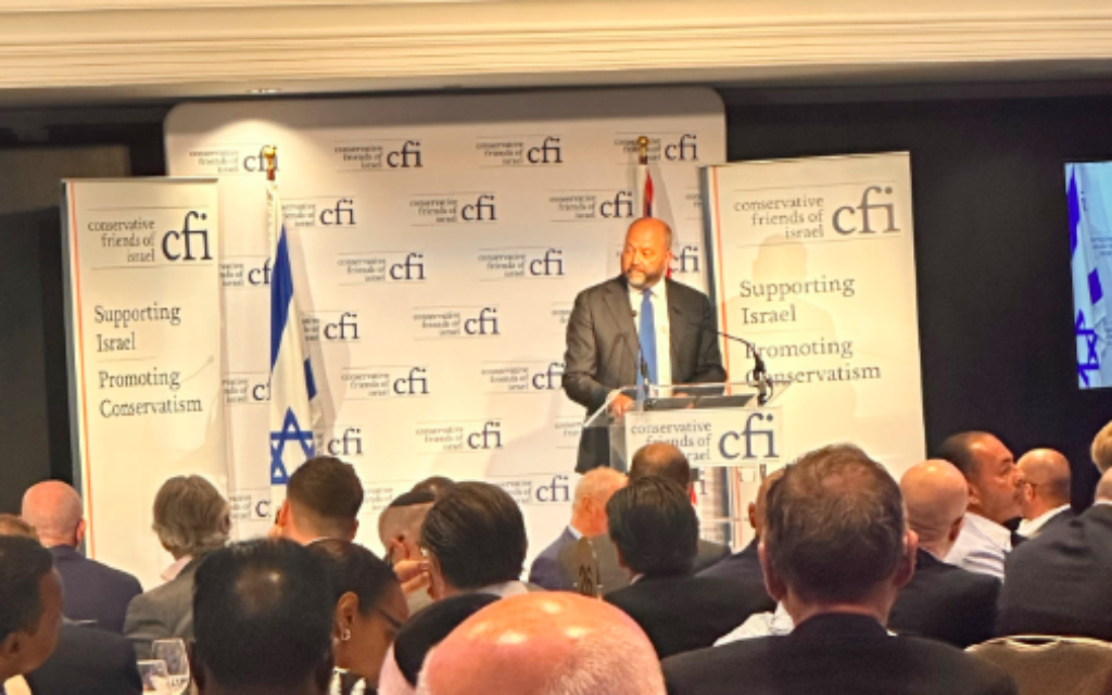 Nick Timothy MP speaks at CFI lunch