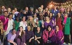 Members of the Citizens of the World Choir, ahead of the Universe concert at the Liberal Jewish Synagogue on 9 July.
Credit: Citizens of the World Choir