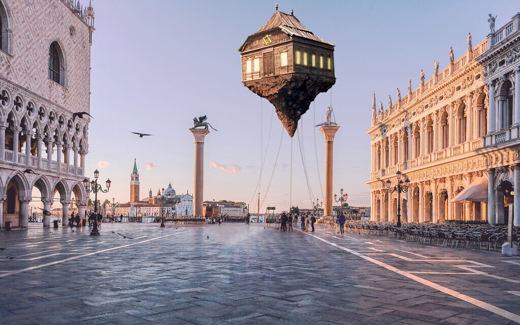 Natabale above Piazza San Marco, Venice
