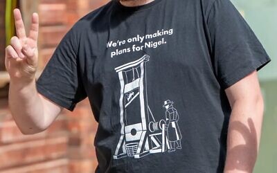 The Green Party said Mr Polanski “condemns the image on the T-shirt” and clicked accept to be tagged in a post with 20 images “without realising there was more to it than he had seen”.
