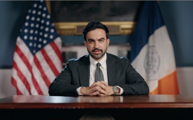 July 20, 2026: New York City Mayor Zohran Mamdani delivers video calling Israeli Prime Minister Benjamin Netanyahu but admits the city does not have the legal authority to arrest him. (NYC Mayor's Office)