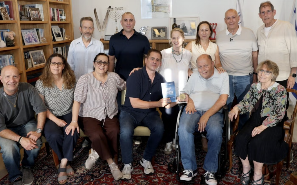 Survivors of Operation Entebbe, marking the 50th anniversary