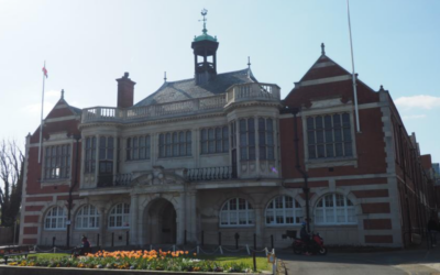 Hendon Town Hall, the meeting place for Barnet Council