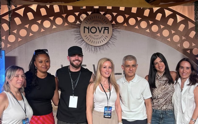 Mayor of London Sadiq Khan visits the Nova Exhibition in Shoreditch alongside London’s Victims’ Commissioner, Andrea Simon, exhibition organisers, survivors and bereaved families.