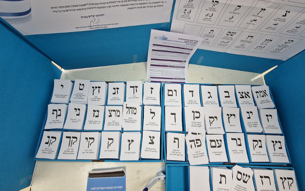 Ballot papers from the 2022 election (Creative Commons/Hanay)