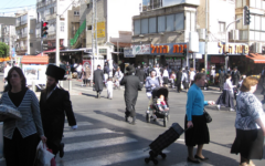 Charedi Jews on Rabbi Akiva Street in Bnei Brak. The proposed gender segregation is due to apply to two specific streets in the city at certain times of day (Creative Commons/deror_avi) Charedi Jews on Rabbi Akiva Street in Bnei Brak. The proposed gender segregation is due to apply to two specific streets in the city at certain times of day (Creative Commons/deror_avi)
