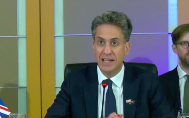 Ed Miliband speaks at ASEAN conference