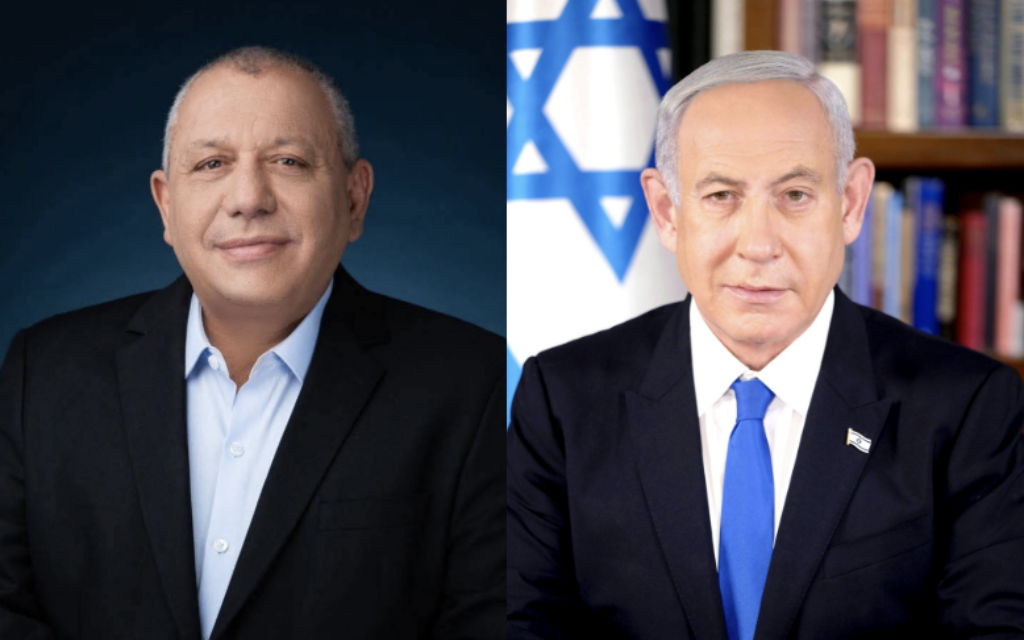 Take your pick: Gadi Eisenkot and Benjamin Netanyahu. Pictures: Elad Malka and Avi Ohayon