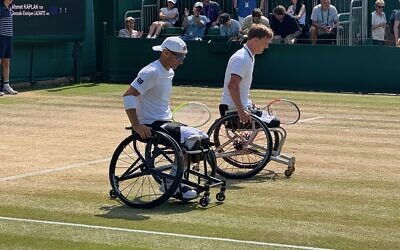Guy Sasson alongside partner Niels Vink