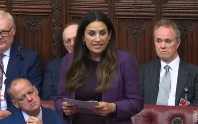 Baroness Berger speaks in the Lords (Parliament TV)