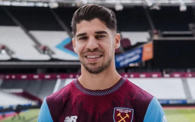 Manor Solomon joined West Ham United from Tottenham. Credit: West Ham United