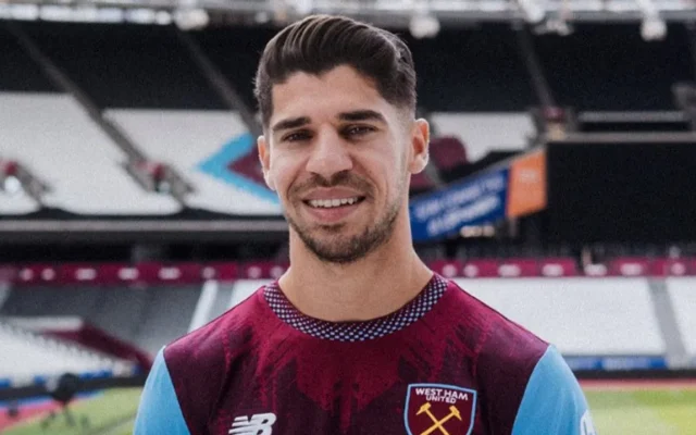 Manor Solomon joined West Ham United from Tottenham. Credit: West Ham United
