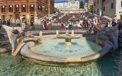 Rome, where a Jewish tourist wearing a kippah was attacked on two consecutive nights. (Credit: Wikimedia Commons) Rome, where a Jewish tourist wearing a kippah was attacked on two consecutive nights. (Credit: Wikimedia Commons)