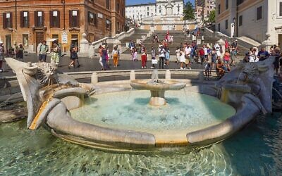 Rome, where a Jewish tourist wearing a kippah was attacked on two consecutive nights. (Credit: Wikimedia Commons)