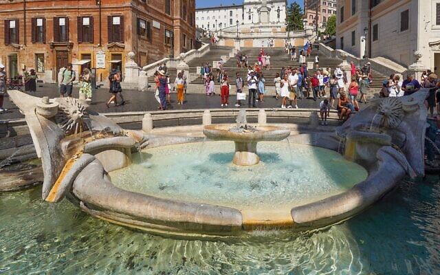 Rome, where a Jewish tourist wearing a kippah was attacked on two consecutive nights. (Credit: Wikimedia Commons)