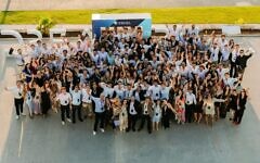2026 cohort of the Birthright Israel Excel Fellowship Graduation event in Tel Aviv. Pic: Courtesy of Birthright Israel Excel. 2026 cohort of the Birthright Israel Excel Fellowship Graduation event in Tel Aviv. Pic: Courtesy of Birthright Israel Excel.
