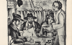 Jewish Restaurant, Brick Lane by Pearl Binder