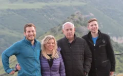 From left to right: Avner, Sara, Benjamin and Yair Netanyahu. Photo Credit: PMO From left to right: Avner, Sara, Benjamin and Yair Netanyahu. Photo Credit: PMO