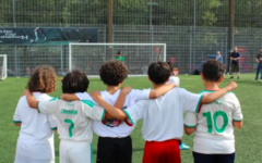 Children pose with number 7 and 10 football shirts - an apparent reference to Oct 7 2023 - at Palestine Youth Movement football tournament in north Kensington. Children pose with number 7 and 10 football shirts - an apparent reference to Oct 7 2023 - at Palestine Youth Movement football tournament in north Kensington.