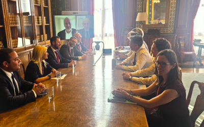 Board of Deputies and Jewish Leadership Council meet with Ed Miliband