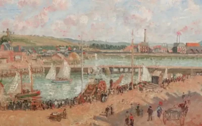 'Darse de pêche et bassin Duquesne, Dieppe' by Camille Pissarro. Credit: Sotheby's