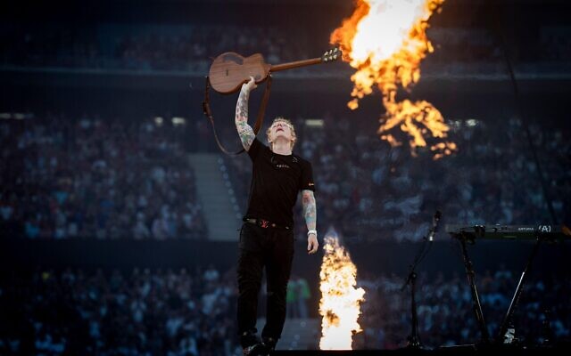 Singer Ed Sheeran