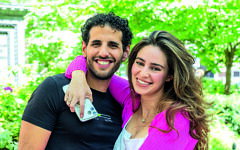 Content creators and partners Nuseir Yassin (aka Nas Daily) and Aija Mayrock
photo by Lev Radin Content creators and partners Nuseir Yassin (aka Nas Daily) and Aija Mayrock
photo by Lev Radin