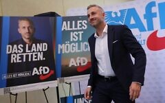 AfD lead candidate Ulrich Siegmund. Pic: Twitter/X AfD lead candidate Ulrich Siegmund. Pic: Twitter/X