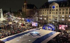 Dutch evangelical Christians rally in support of Israel. September 2026. Twitter/X: Amb. Zvi A. Vapni Dutch evangelical Christians rally in support of Israel. September 2026. Twitter/X: Amb. Zvi A. Vapni