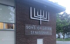 Sons of Jacob Synagogue on Sept. 21, 2026. Pic: Twitter/X Sons of Jacob Synagogue on Sept. 21, 2026. Pic: Twitter/X