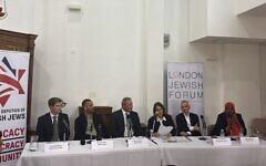Board of Deputies, London Jewish Forum hustings in Holborn and St Pancras Board of Deputies, London Jewish Forum hustings in Holborn and St Pancras