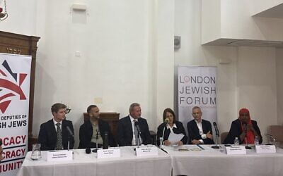 Board of Deputies, London Jewish Forum hustings in Holborn and St Pancras
